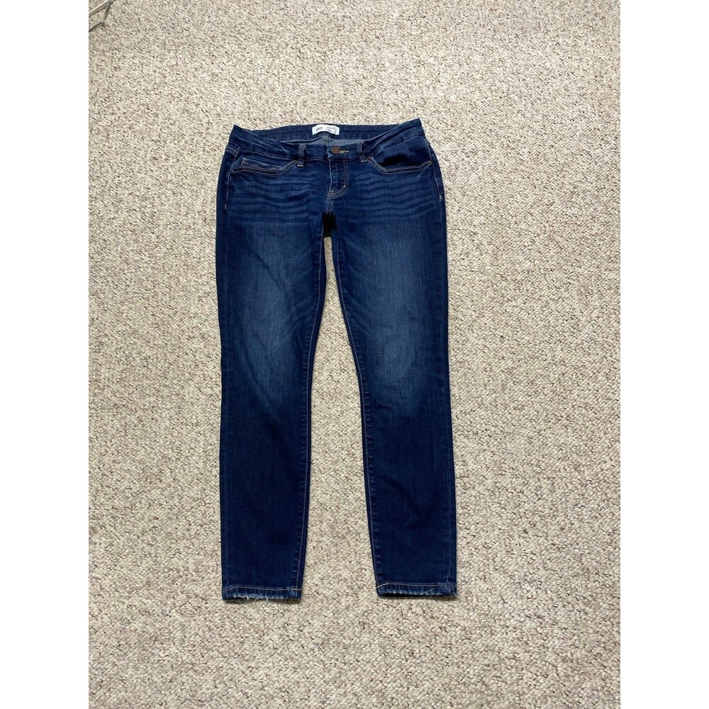 BKE Women's Skinny Jeans - Dark Blue